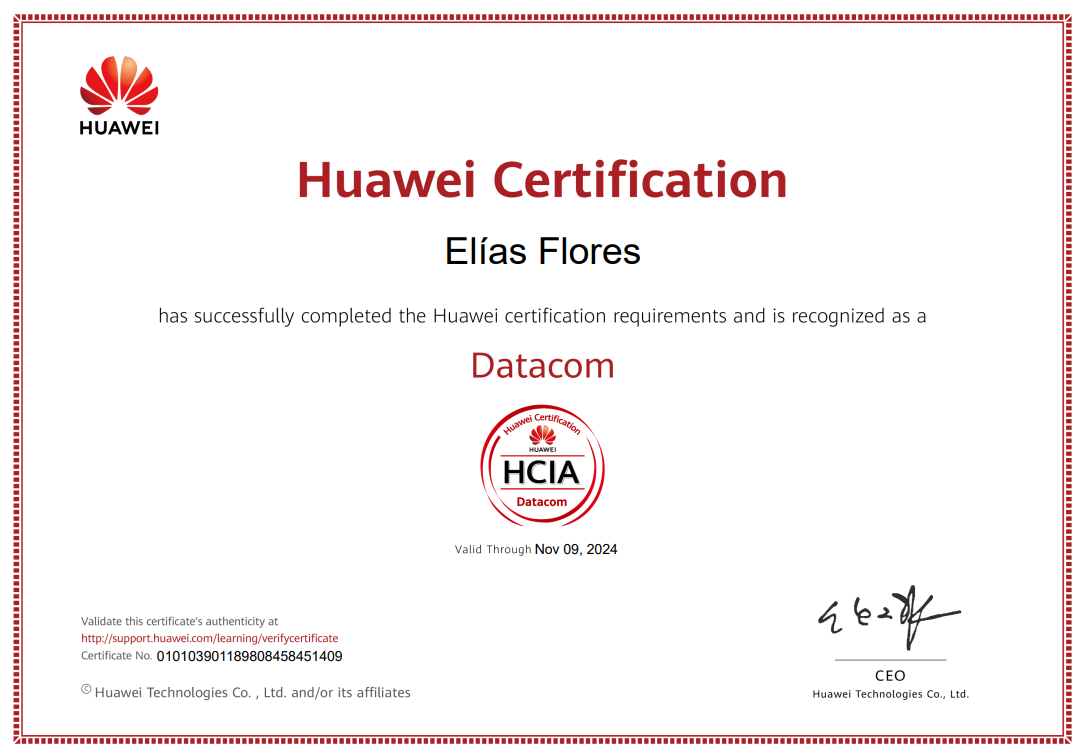 HCIA-Datacom Certification